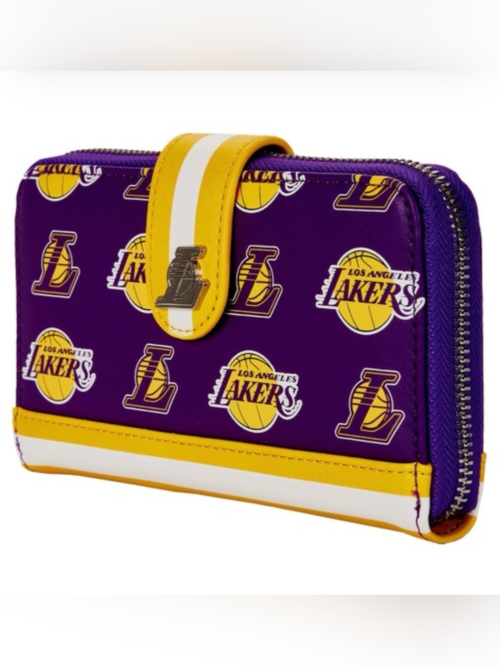 NBA Los Angeles Lakers Zip Around Wallet NEW